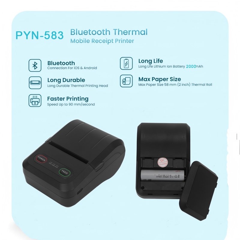 Wie drucke ich über Bluetooth von einem Thermodrucker aus?